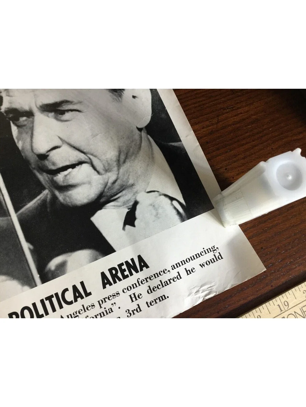 Illustrated Current News Ronald Reagan Enters Political Arena Actor President
